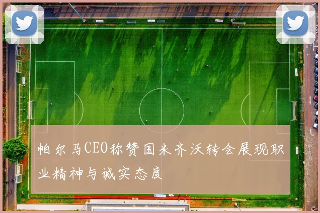 帕尔马CEO称赞国米齐沃转会展现职业精神与诚实态度