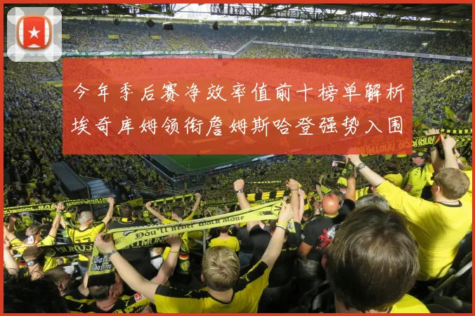 今年季后赛净效率值前十榜单解析埃奇库姆领衔詹姆斯哈登强势入围